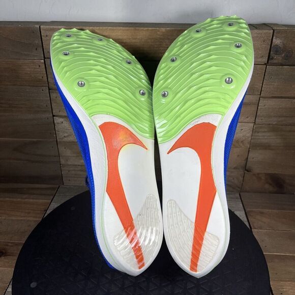 Nike Men’s Size 13 ZoomX DragonFly Track Spikes Blue Lace Up Shoes CV0400-400 - Picture 10 of 10